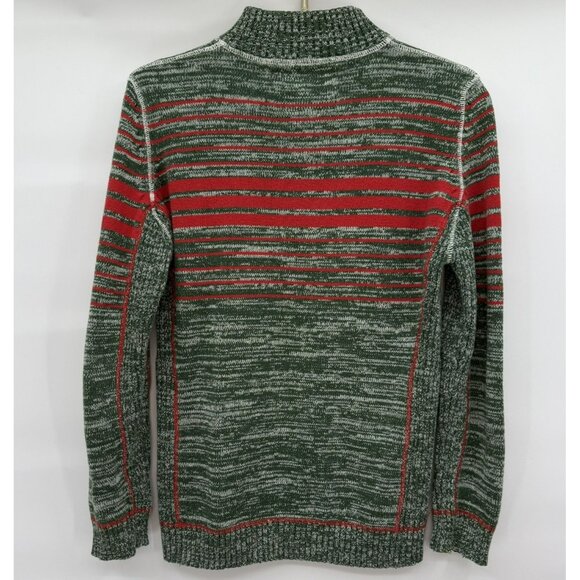 Minnesota Wild Old Time Hockey Knitted 1/4 Zip Sweater Mock Neck Size M NHL - Picture 2 of 8